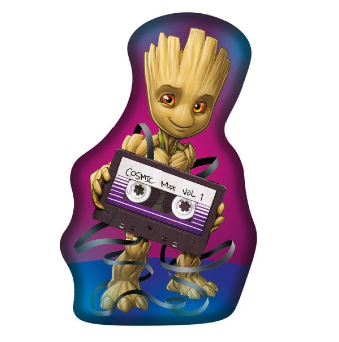 Oreiller forme Gardiens de la galaxie Groot